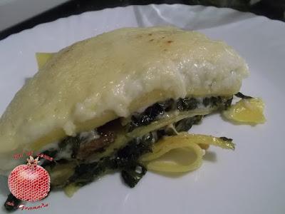 Lasaña de espinacas sin gluten Lasaña de espinacas sin gluten