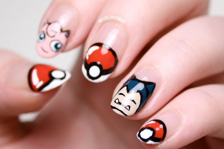 Pokémon GO Inspired Nails !!!