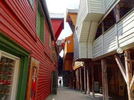 Un paseo por el centro de Bergen Un paseo por el centro de Bergen
