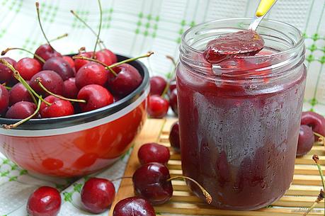 Mermelada de cerezas