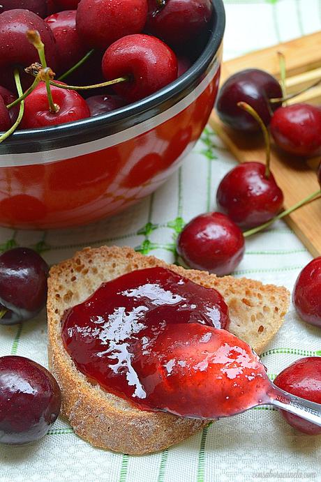 Mermelada de cerezas