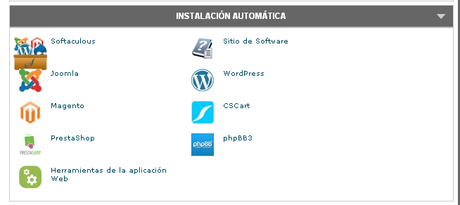 instalacion automatica de aplicaciones open source