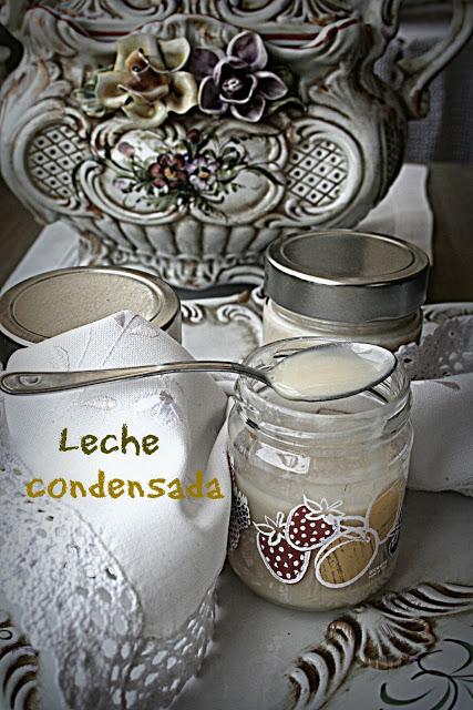 Leche condensada El Ágora de Ángeles Leche condensada casera