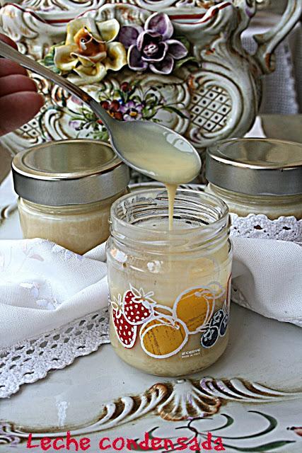 Leche condensada El Ágora de Ángeles Leche condensada casera