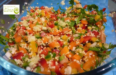 Ensalada de mijo al estilo tabule Ensalada de mijo al estilo tabule