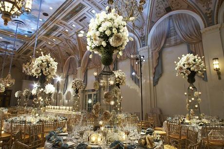 Las jaulas como elemento decorativo en las bodas - Foto: www.insideweddings.com Las jaulas como elemento decorativo en las bodas - Foto: www.insideweddings.com