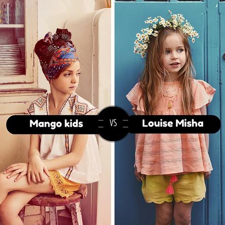 Parecidos razonables: Mango kids VS Louise Misha