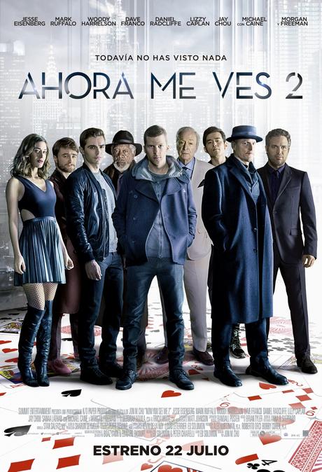 Crítica | “Ahora Me Ves 2”, visual y disfrutable cartel final 2 AHORA ME VES 2 (873x1280)