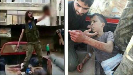 Niño palestino es salvajemente asesinado … en Alepo. iran.jpg