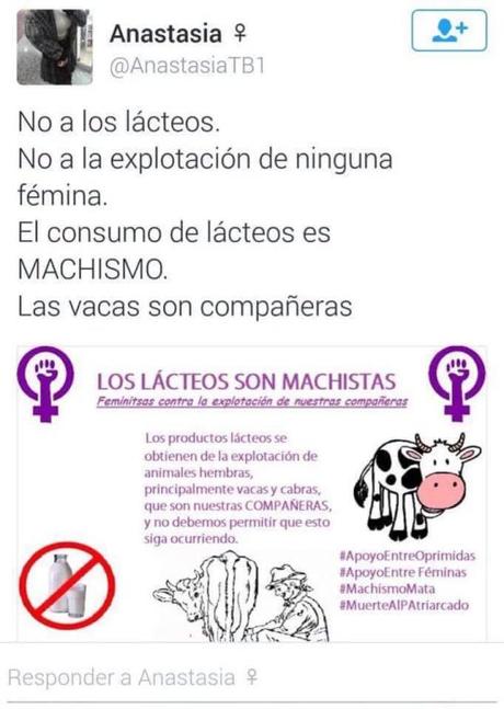 Como una regadera: ordeñar vacas también sería machista Cng8nyrWAAAlJ80.jpg large