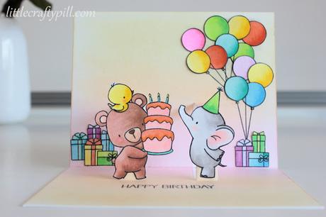 Pop-up birthday card full of mistakes (and how I fixed them)