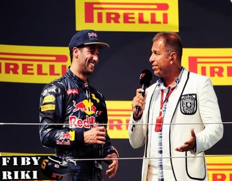 Ricciardo disfrutó con creces su segundo podio del año