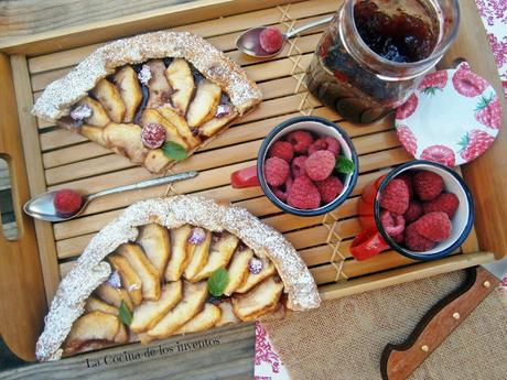 Galette de Manzana y Mermelada de Frambuesa