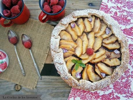 Galette de Manzana y Mermelada de Frambuesa