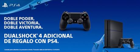 Sony te regala un DualShock 4 adicional por la compra de una PS4 oferta dualshock 4 adicional