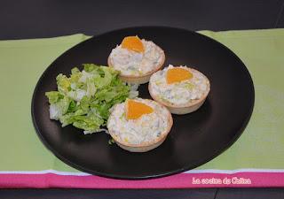 Tartaletas de puré de merluza Tartaletas de puré de merluza