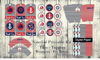 Invitaciones para Niños - Tema Naútico - Nautical Theme Birthday Invitations. Invitaciones para Niños - Tema Naútico - Nautical Theme Birthday Invitations.