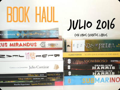IMM Blog || Book Haul Julio 2016