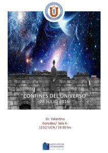 Charla “Confines del Universo”