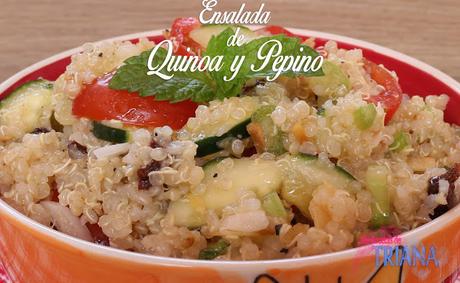 Ensalada de Quinoa y Pepino