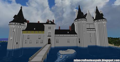 Réplica Minecraft: Castillo de Sully Sur Loire, Francia.