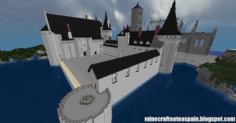 Réplica Minecraft: Castillo de Sully Sur Loire, Francia.