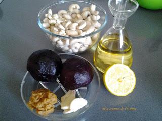 Paté de anacardos y remolacha Paté de anacardos y remolacha