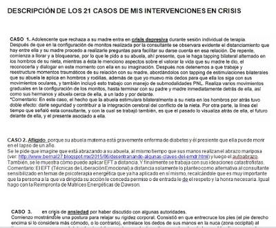 MIS INTERVENCIONES EN CRISIS MIS INTERVENCIONES EN CRISIS