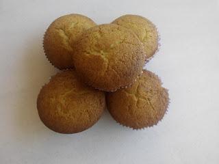 Magdalenas de Sirope de Arce Sin Gluten Magdalenas de Sirope de Arce Sin Gluten