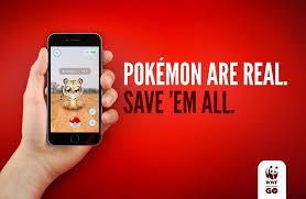 WWF aprovechando la fiebre de Pokemon GO