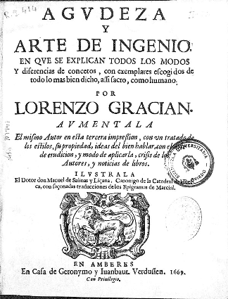 Aforismo y Conceptismo de Baltasar Gracián