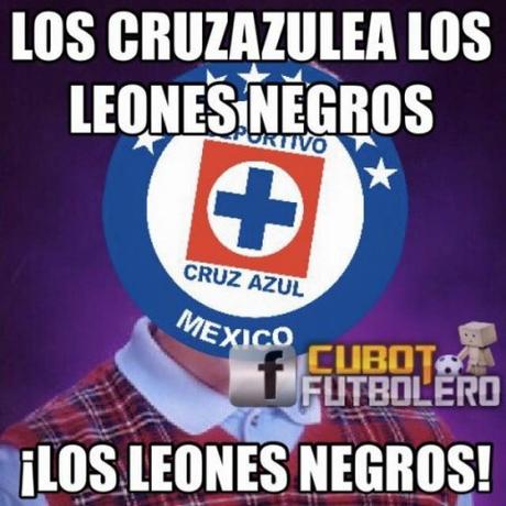 Cruz Azul y los memes por dejarse empatar en el último minuto ante Leones Negros