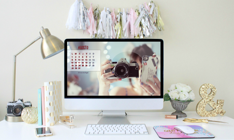 Fondos de pantalla + calendario para Agosto 2016