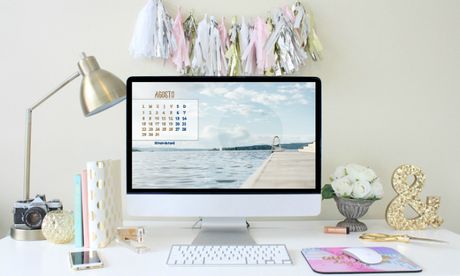 Fondos de pantalla + calendario para Agosto 2016
