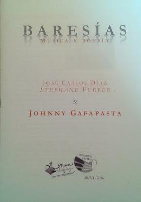 Baresías (y 2): José Carlos Díaz / Stephane Furber: Baresías (y 2): José Carlos Díaz / Stephane Furber: