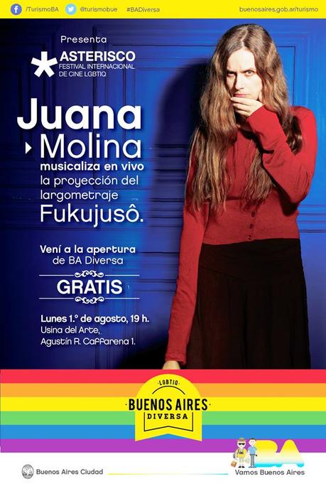 Festival Asterisco presenta a Juana Molina musicalizando en vivo la película Fukusujo