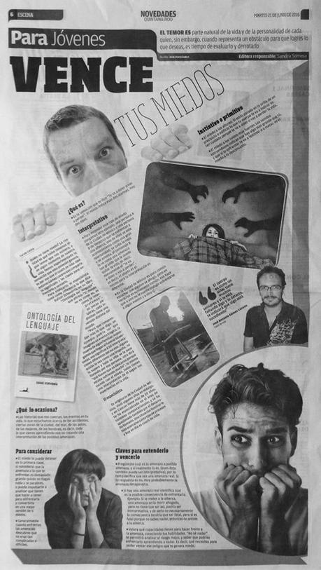 Colaboraciones en el periódico Novedades Colaboraciones en el periódico Novedades