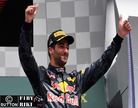 Ricciardo se muestra satisfecho con el doble podio de Red Bull