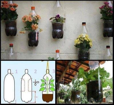 11 ideas creativas para no tirar las botellas de plástico y reciclarlas