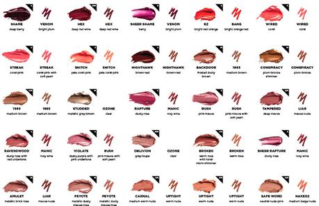 VICE Lipsticks by Urban Decay