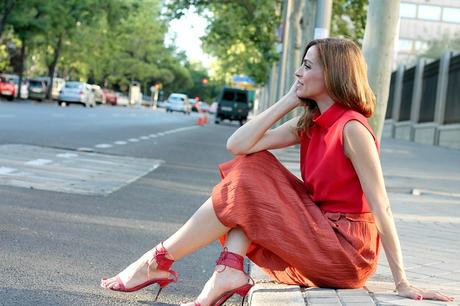 red,orange and LA MER red,orange and LA MER