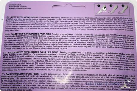 Cuida tus pies con Soft & smooth feet de Iroha Nature Iroha Nature pies mascarillas sock mask