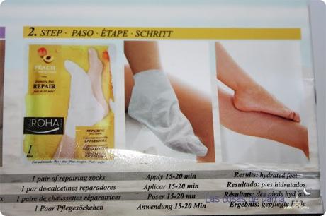 Cuida tus pies con Soft & smooth feet de Iroha Nature Iroha Nature pies mascarillas sock mask