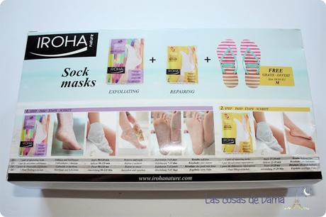 Cuida tus pies con Soft & smooth feet de Iroha Nature Iroha Nature pies mascarillas sock mask