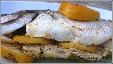 Dorada con limón Dorada con limón