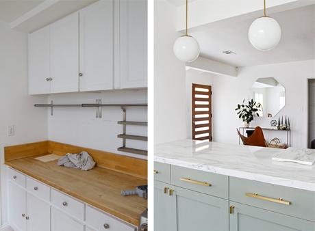 ANTES Y DESPUÉS: UNA COCINA BICOLOR EN BLANCO Y GRIS ANTES Y DESPUÉS: UNA COCINA BICOLOR EN BLANCO Y GRIS