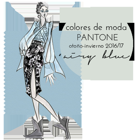 Colores de moda otoño invierno: azul celeste