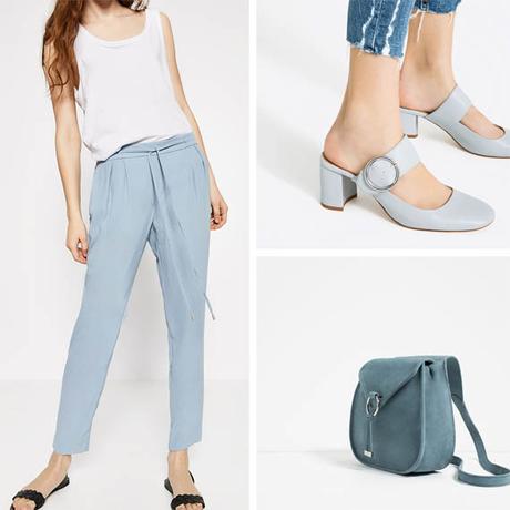 Colores de moda otoño invierno: azul celeste Colores moda otoño invierno: azul celeste