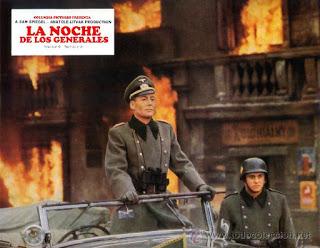 NOCHE DE LOS GENERALES, LA  (Night of the Generals, The; Francia, Gran Bretaña, 1966) (Policíaco, Suspense, Psycho killer, Bélico)