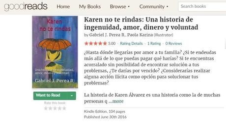 Karen no te rindas — Amazon Kindle — Una historia para aprender a ser resiliente